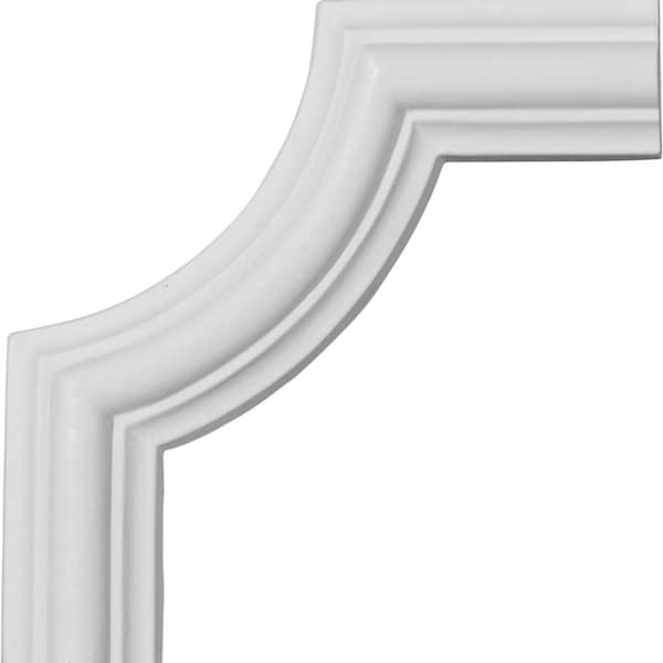 Ekena Millwork Panel Moulding Corner, High Density Urethane, 4.13 in H, 4.13 in W PML04X05BR - main